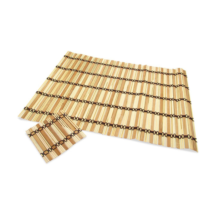 Juego De Individuales Bambú