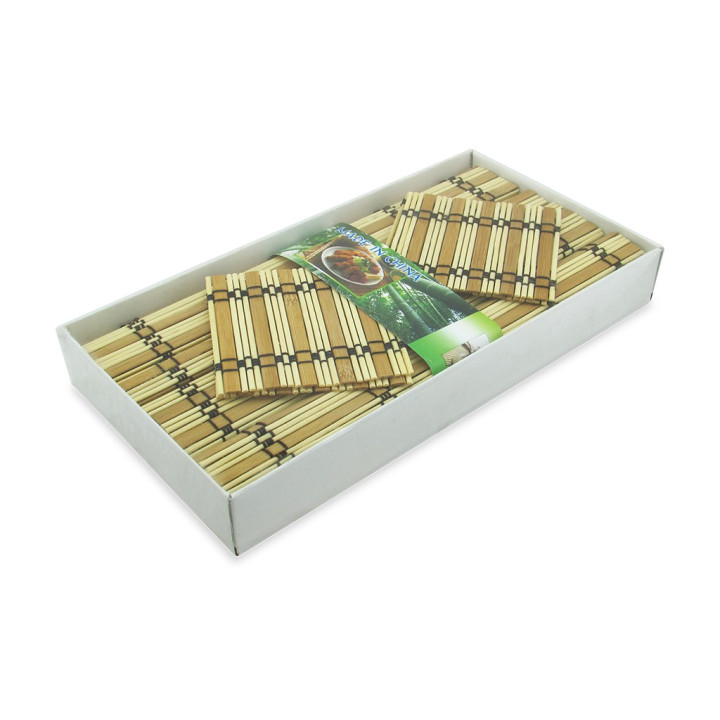 Juego De Individuales Bambú