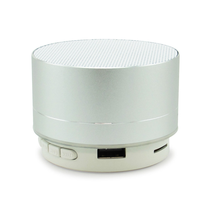 Parlante Bluetooth cilíndrico