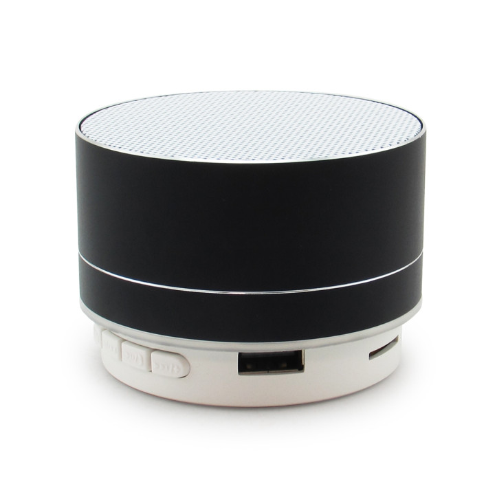 Parlante Bluetooth cilíndrico