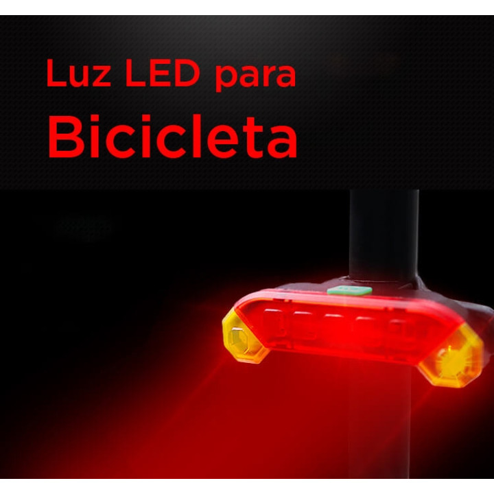 Luz Recargable  Para Bicicleta No2