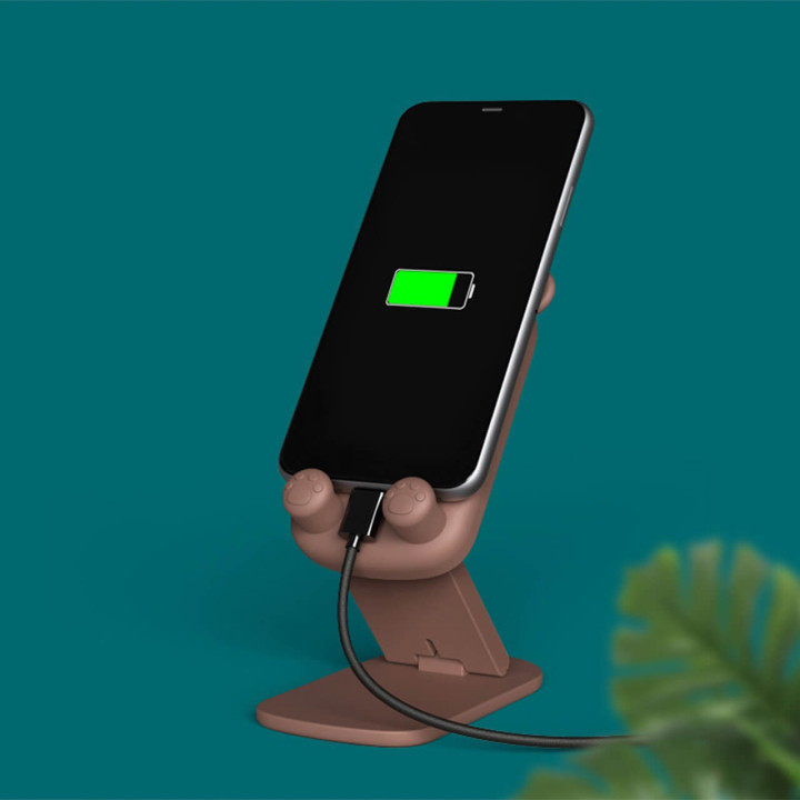 Porta Celular No3 - Oso y Pollo