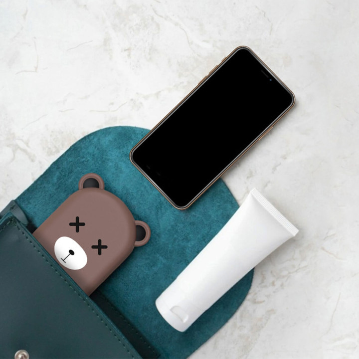 Porta Celular No3 - Oso y Pollo