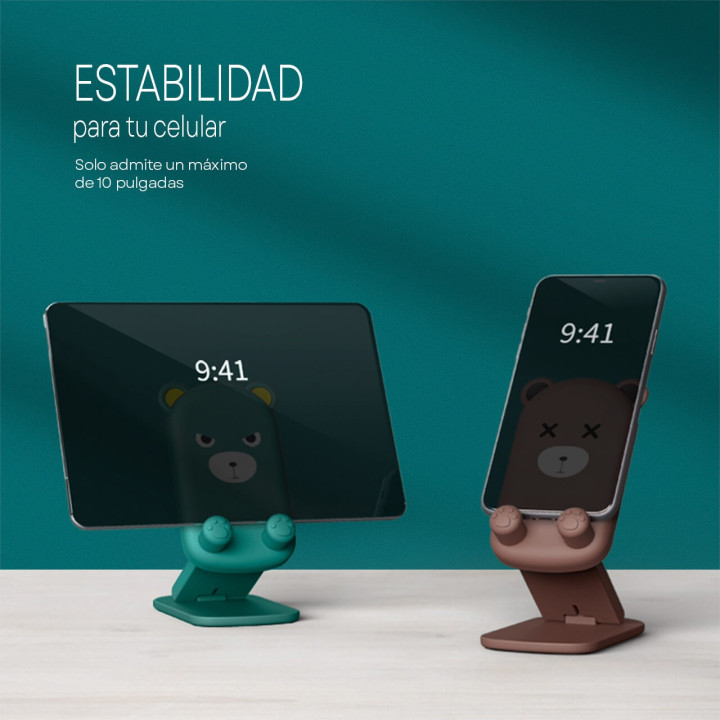 Porta Celular No3 - Oso y Pollo