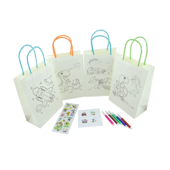 Bolsa para colorear niño