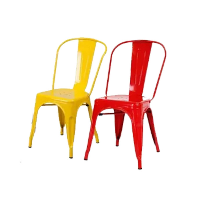 Silla Metálica Espaldar