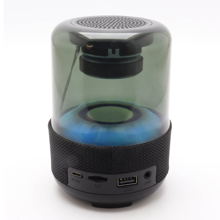 PARLANTE BLUETOOTH CILINDRO LUCES PEQUEÑO