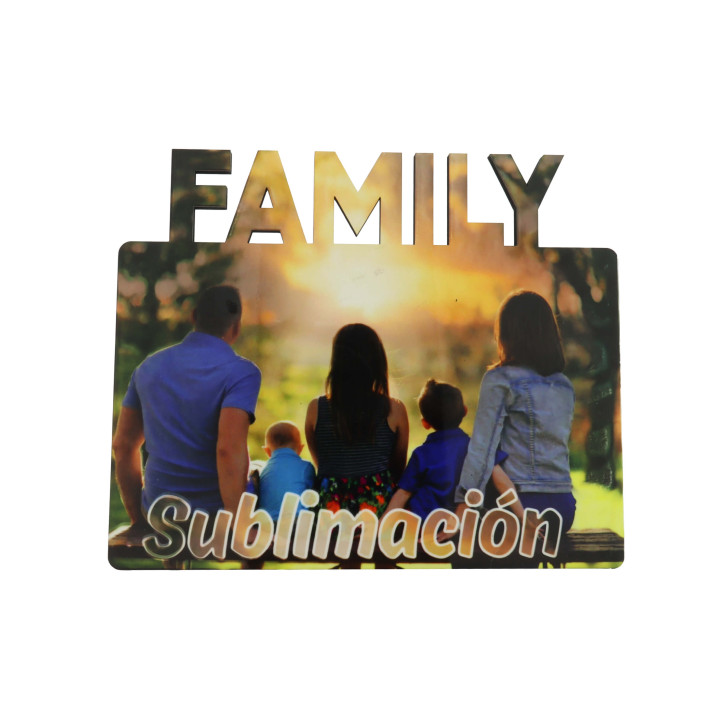 Portaretrato Sublimacion Family