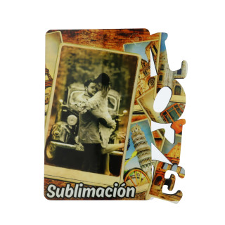 Portaretrato Sublimacion Love