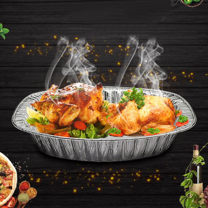 Molde Aluminio Ovalado