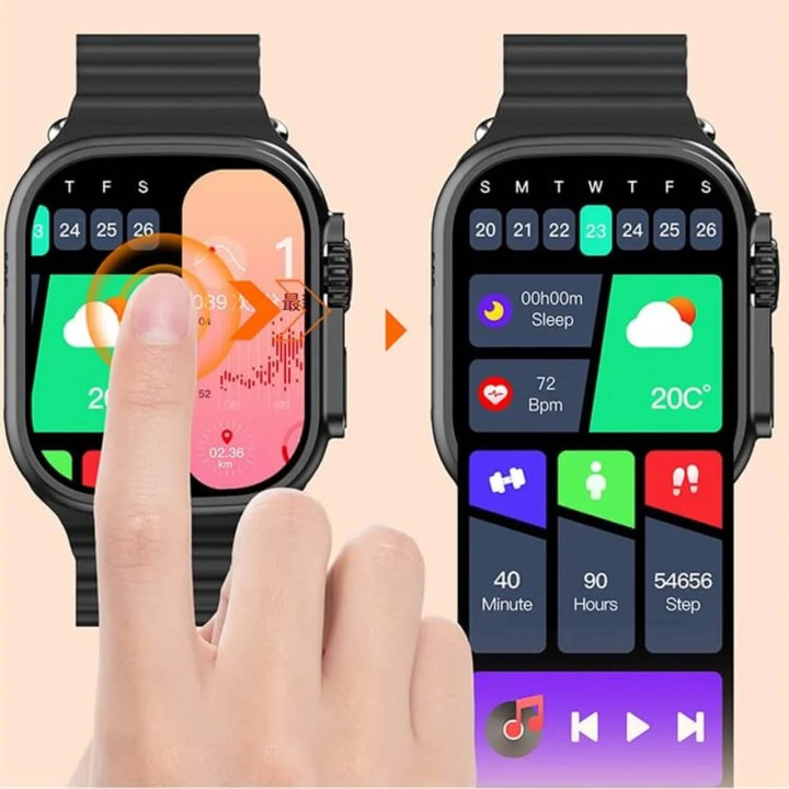 Reloj Smart Con Audifonos