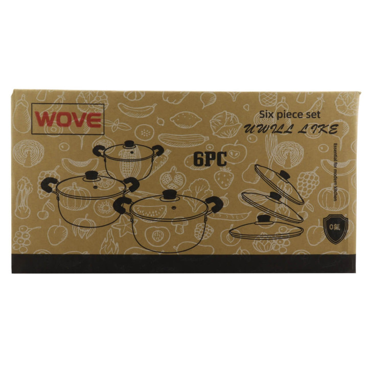 Set de Ollas 3 Piezas