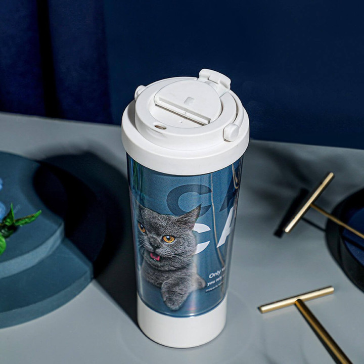 Vaso Viajero Etiqueta Antiderrame