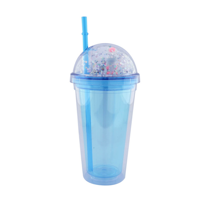 Vaso Gliter Unicornio