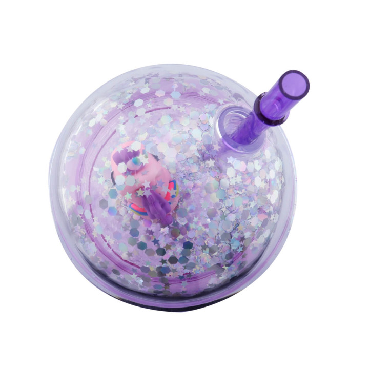 Vaso Gliter Crackelado