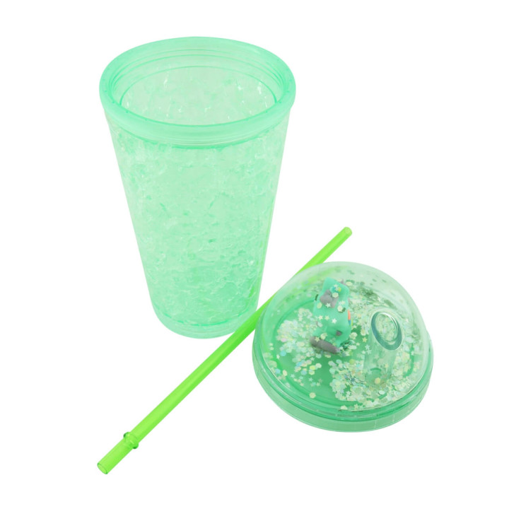 Vaso Gliter Crackelado