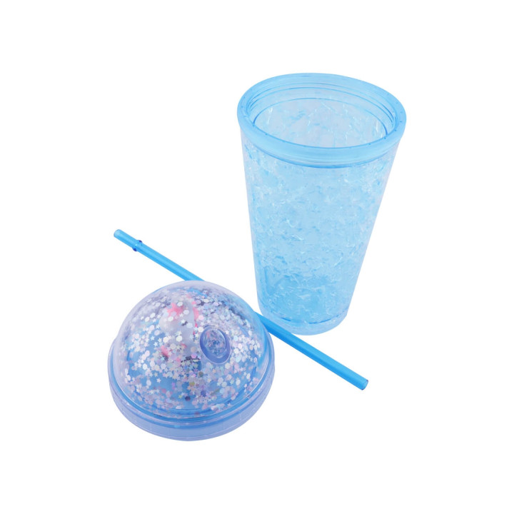 Vaso Gliter Crackelado