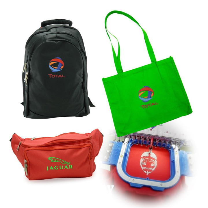 Bordado para Morrales, Canguros y Bolsas