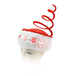 Gorro Navideño con luz