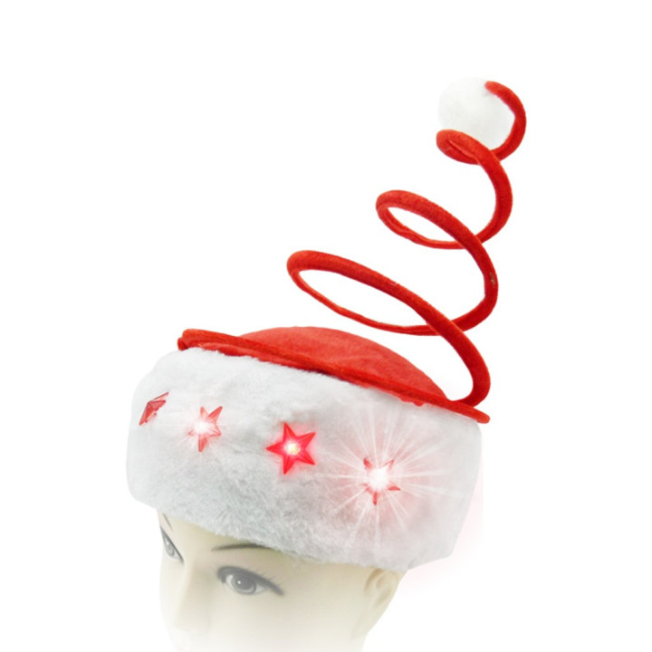 Gorro Navideño con luz