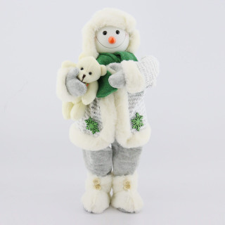 Papa Noel Movimiento Nieve