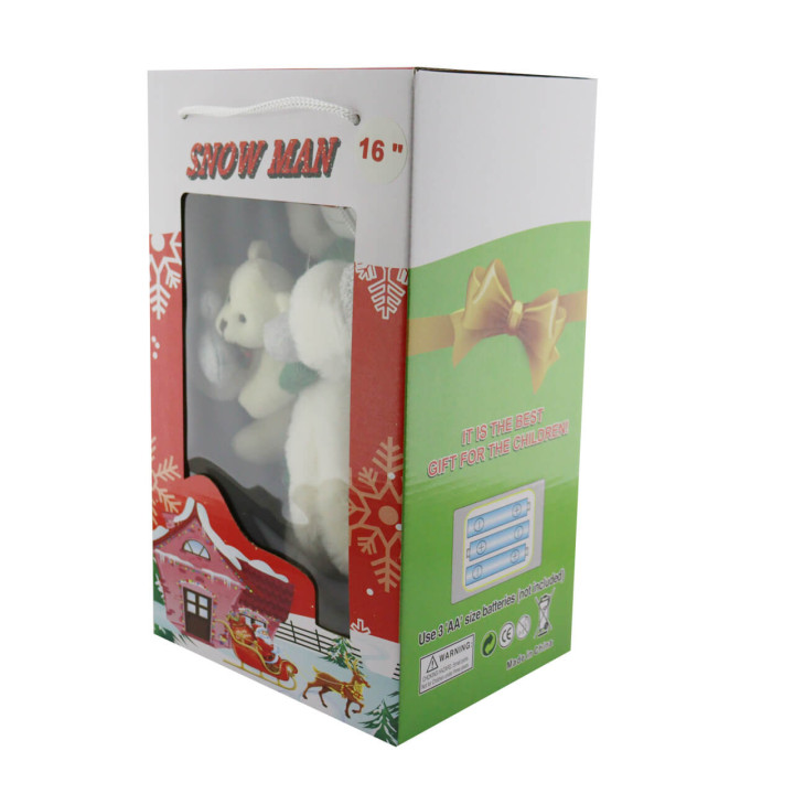 Papa Noel Movimiento Nieve