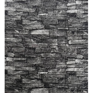 PANEL ADHESIVO 3D PARA PARED PIEDRA GRIS