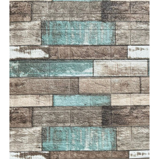 PANEL ADHESIVO 3D PARA PARED CT-TV1