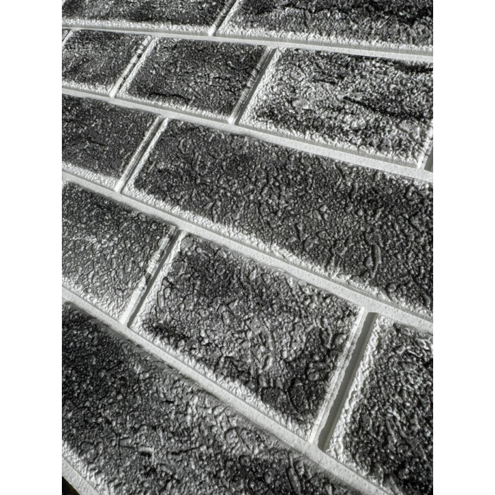 PANEL ADHESIVO 3D PARA PARED GRIS RUSTICO