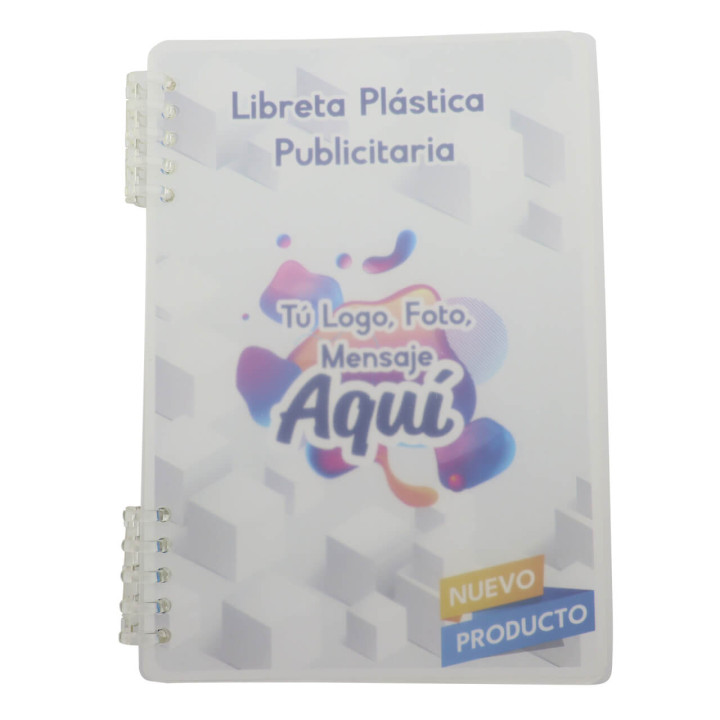 Libreta Plástica Publicitaria