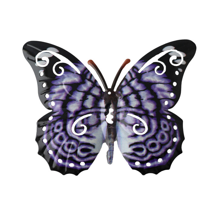 Mariposas En Metal Pvc Decoración