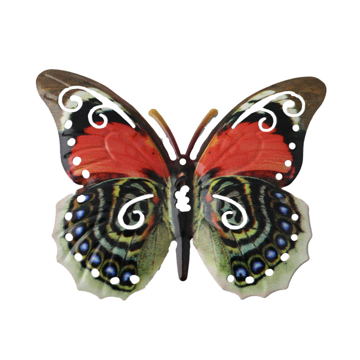 Mariposas En Metal Pvc Decoración