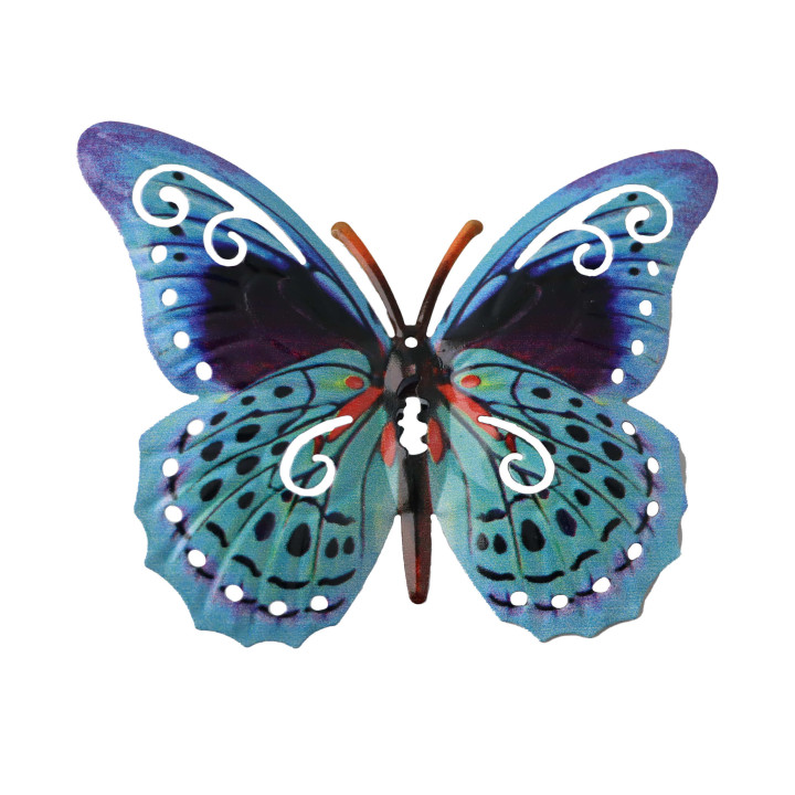 Mariposas En Metal Pvc Decoración