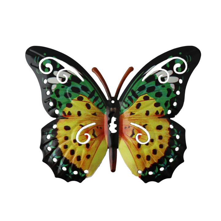 Mariposas En Metal Pvc Decoración