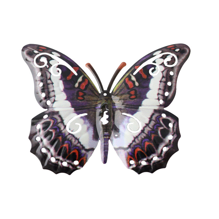 Mariposas En Metal Pvc Decoración
