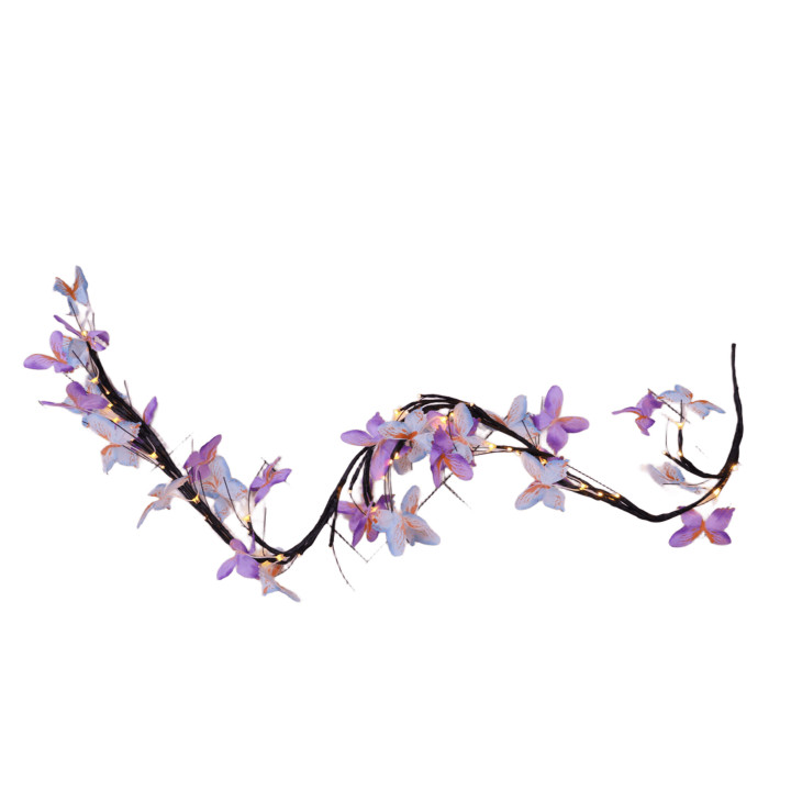 Adorno Floral Con Luz