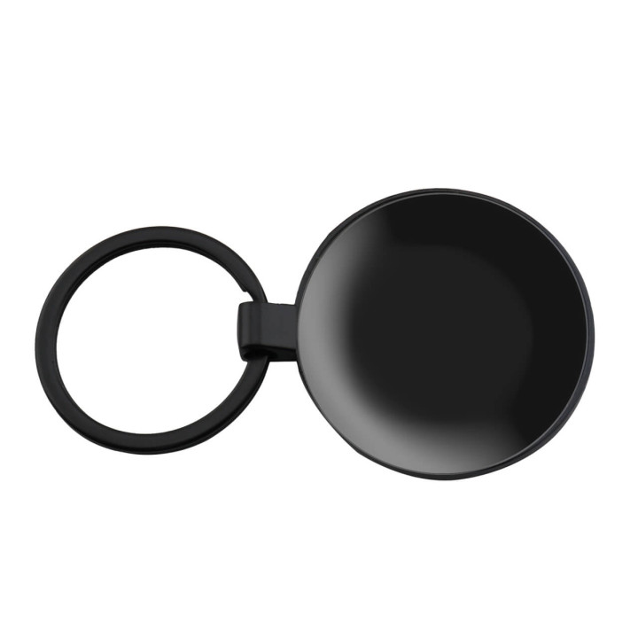 Llavero Cromo Redondo Black