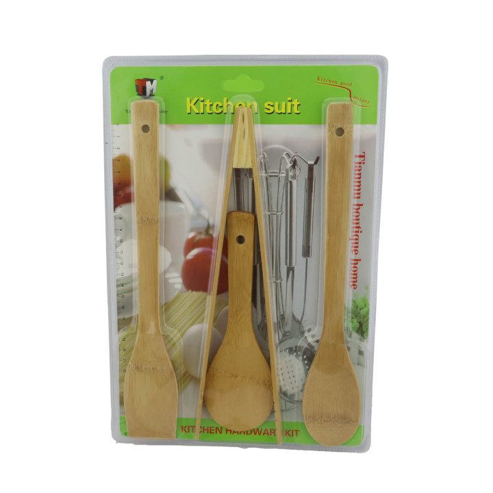 Set Cocina Bambu