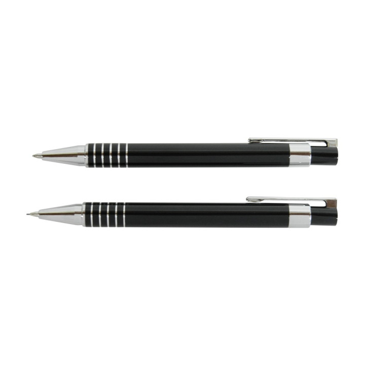 Estuche Metálico con Esfero y Portaminas