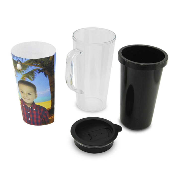 Vaso Viajero Etiqueta