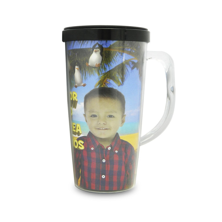 Vaso Viajero Etiqueta